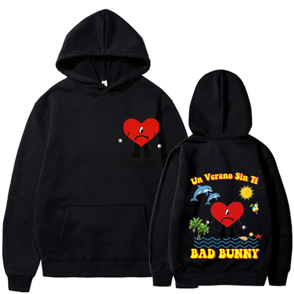 Un vera no sin ti bad bunny music album hoodie hoodie hoodie hoodie