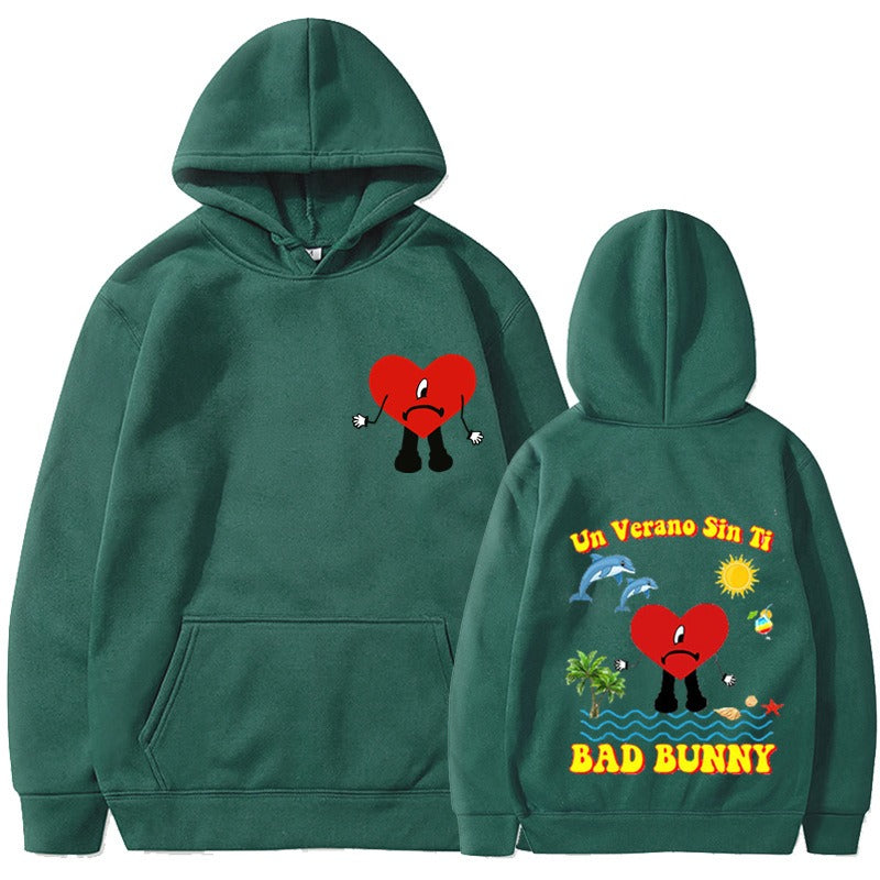 Un vera no sin ti bad bunny music album hoodie hoodie hoodie hoodie