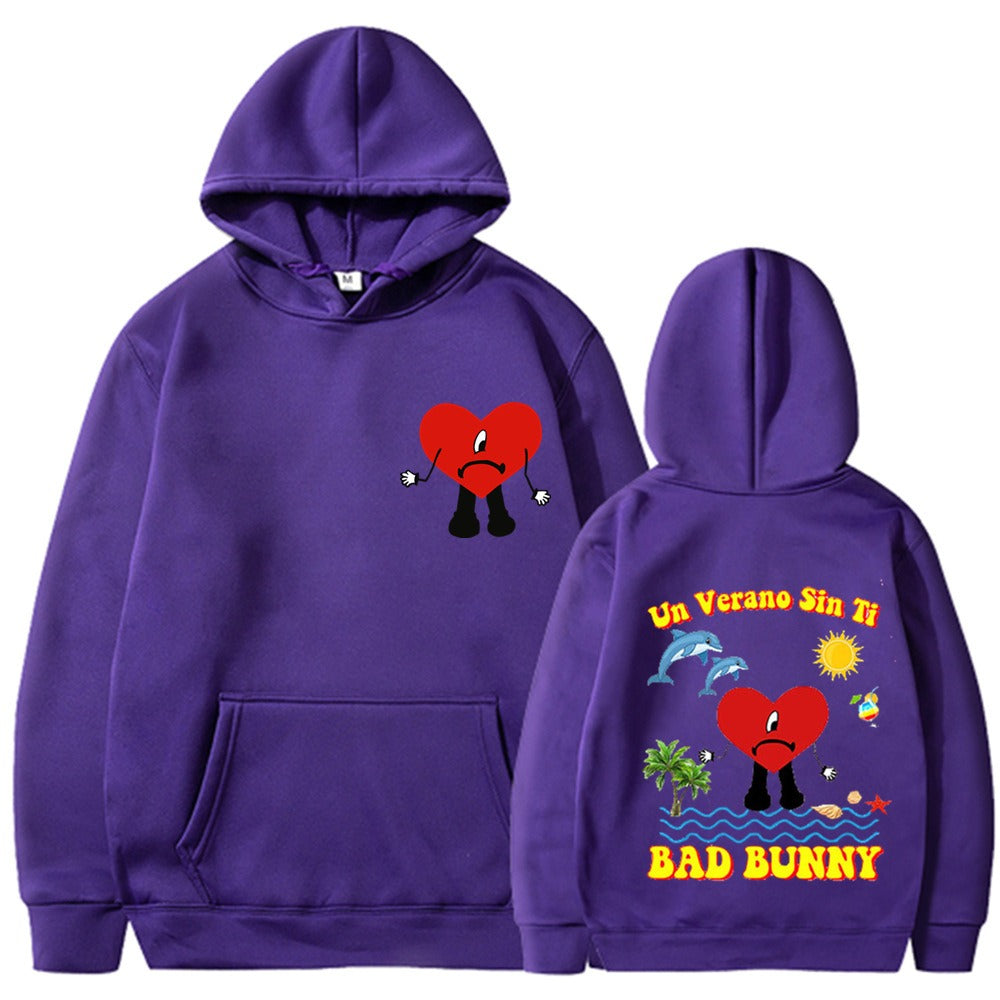 Un vera no sin ti bad bunny music album hoodie hoodie hoodie hoodie