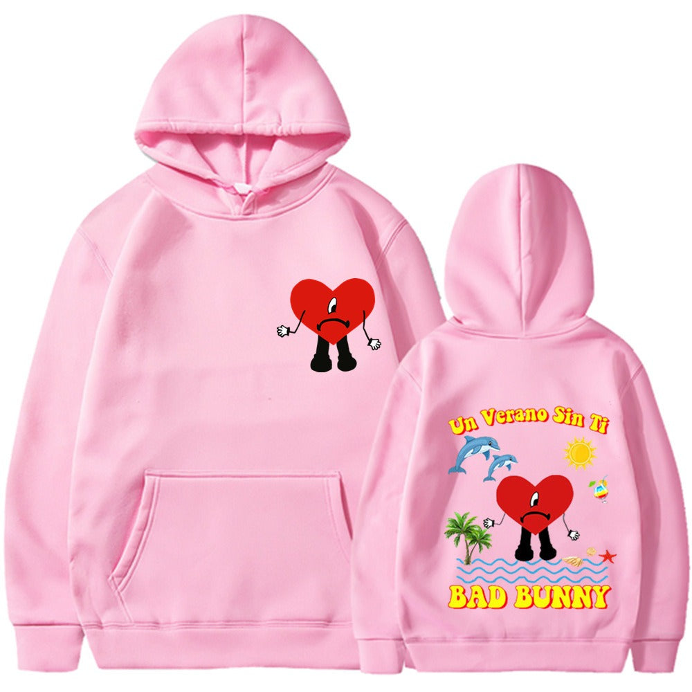 Un vera no sin ti bad bunny music album hoodie hoodie hoodie hoodie