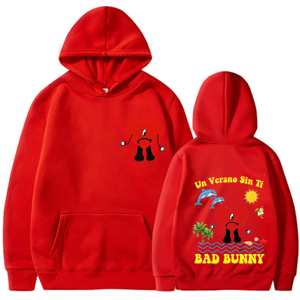 Un vera no sin ti bad bunny music album hoodie hoodie hoodie hoodie